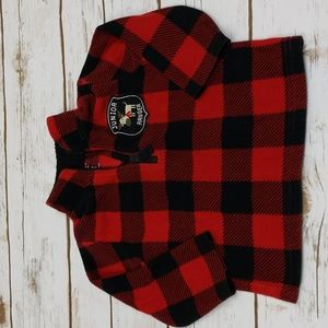 Carter's Buffalo Plaid Junior Ranger Zip Up Jacket 12M